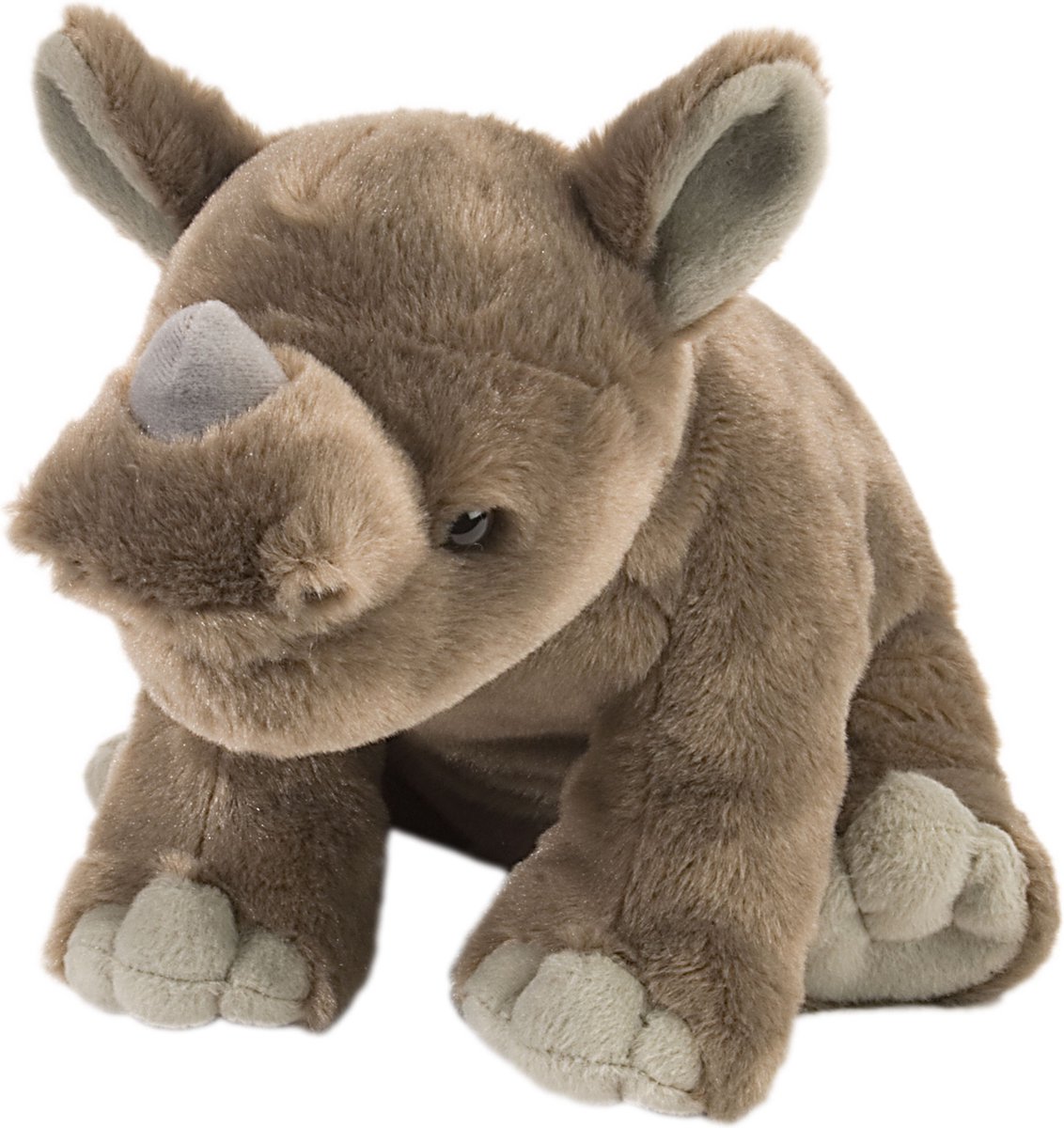 Wild Republic Knuffel Neushoorn Junior 30 Cm Pluche Bruin