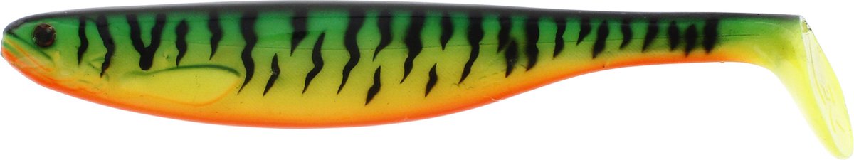 Westin Shad Teez Slim 10cm 6g - Kleur : Crazy Firetiger