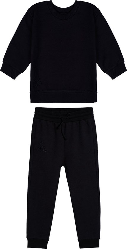 Gami Joggingpak unisex zwart 128 Zwart