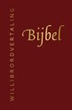 Bijbel (Willibrordvertaling) in leer met goudsnee (rood)