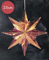 Star Trading Metalen Kerstster - 25cm