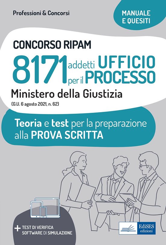Concorso RIPAM 8171 addetti Ufficio per il Processo - Ministero della Giustizia