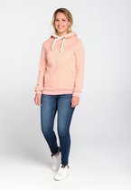 J&JOY - Sweater Vrouwen Nunavik Park Dots Print Silver Pink