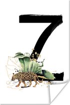 Lettre Jungle Z 40x60 cm