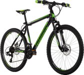 Ks Cycling Fiets Mountainbike hardtail 26 inch Sharp zwart-groen -
