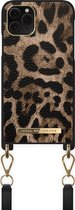 Ideal of Sweden Phone Necklace Case iPhone 11 Pro/XS/X Midnight Leopard