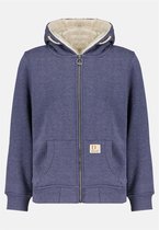 DEELUXE Sweater met capuchon en rits CHILLING Navy Mel