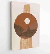 Abstracte muur kunst vector collectie. Abstracte organische vorm Art design voor poster, print, cover, behang, minimale en natuurlijke kunst aan de muur. 3 - Moderne schilderijen –