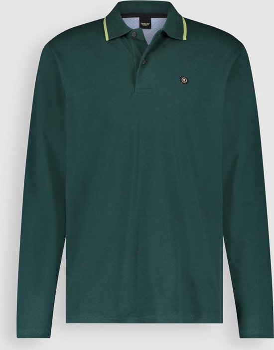 Twinlife Heren Basic Polo s Lichtgewicht Elastisch Sterk Groen 3XL bol