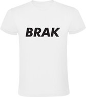 Brak  | Heren T-shirt | Wit | Hangover | Kater | Feest | Drank