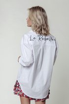 Colourful Rebel Cece Rebelle Blouse  Wit Dames - Oversized Fit - Katoen - XS