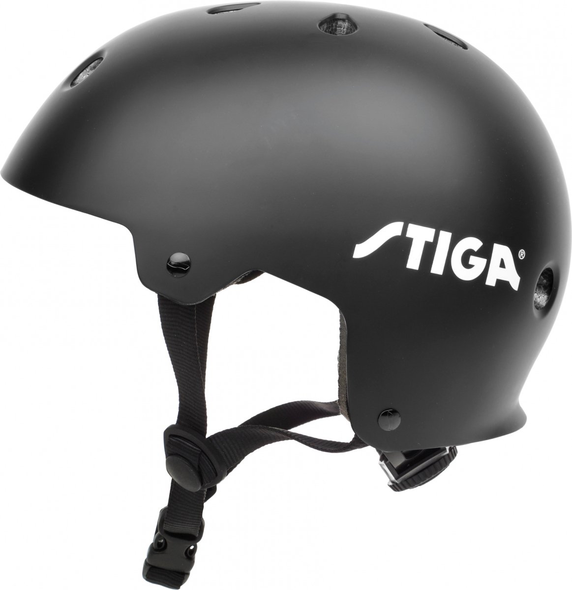 Stiga Sports Helm Street Rs Unisex Zwart Maat 55-58