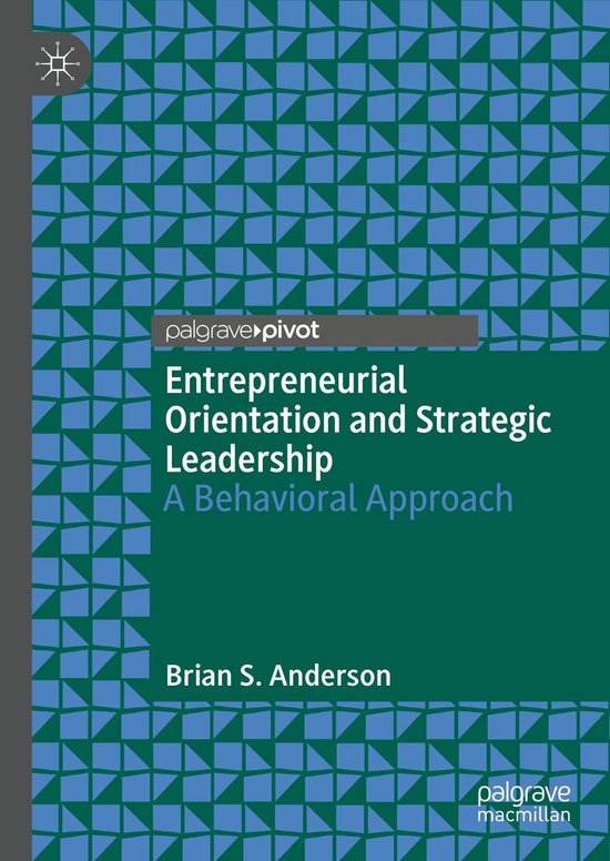 Entrepreneurial Orientation and Strategic Leadership - cover