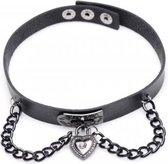 Gothic Heart Verstelbare Collar