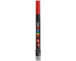 Brushverfstift posca pcf350 1-10mm rood