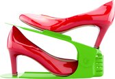 Schoenen organizer - 100 stuks - Groen - Verstelbaar