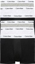 Calvin klein 6-pack trunk boxershorts zwart/grijs/wit