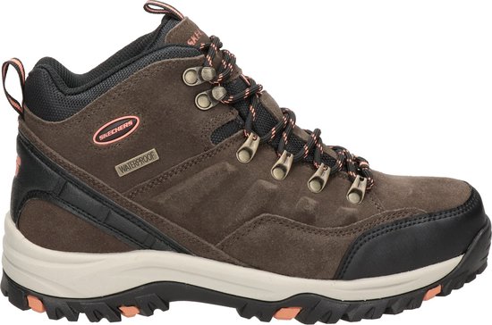 Skechers Relment Pelmo heren wandelschoen - Bruin - Maat 42 | bol.com