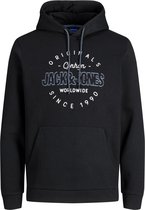 Jack & Jones Trui Jorsurface Branding Sweat Hood Bf Ln 12198426 Tap Shoe/jj Mannen Maat - L