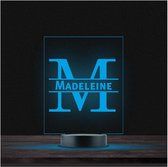 Led Lamp Met Naam - RGB 7 Kleuren - Madeleine