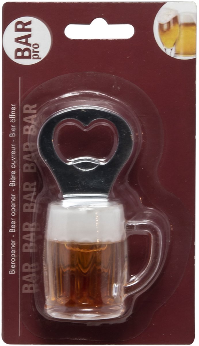 Bieropener - Bierfles - Leuk Kado -  Met  Magneet