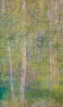 Fotobehang - Leaves Abstract 150x250cm - Vliesbehang
