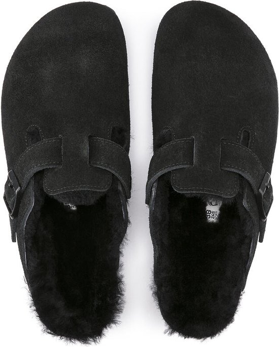 Birkenstock Boston Narrow Dames Clogs - Black - Maat 36