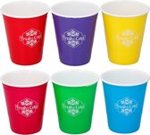Drinkbeker kunststof 450ml 12cm (1 stuk) assorti