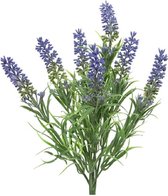 Lavandula/lavendel kunstplant 34 cm bosje/bundel - Kunstplanten/nepplanten