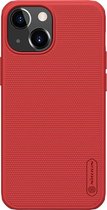 Telefoonhoesje geschikt voor iPhone 13 Mini - Super Frosted Shield Pro - Back Cover - Rood