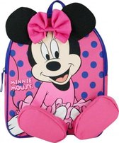 rugzak Minnie Mouse 3D meisjes 31 cm polyester roze