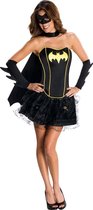 PartyXplosion -Batgirl Korset Jurk Vrouw - - Extra Small - Carnavalskleding - Verkleedkleding