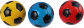 beachball voetballetjes 6 cm 3 stuks