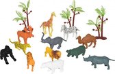 speelfiguren wilde dieren junior 12-delig