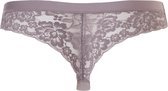 ten Cate string met kant taupe voor Dames - Maat S