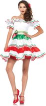 Sexy Mexicaanse señorita jurk voor dames - Verkleedkleding - Maat M/L