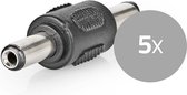 Nedis CCTV-Security Connector | 5,5 x 2,1 mm Male | 5,5 x 2,1 mm Male | Male | Groen / Zwart