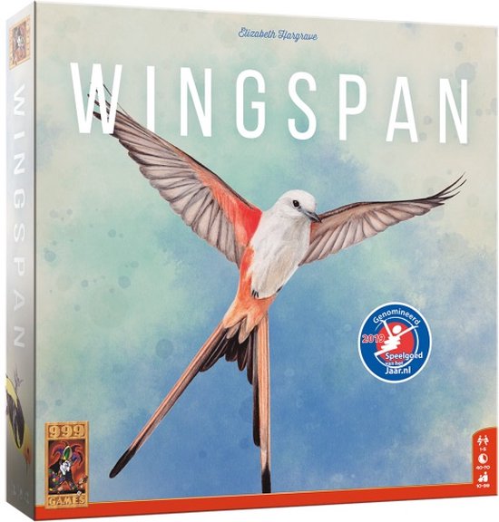 Boek: Wingspan Bordspel, geschreven door 999 Games