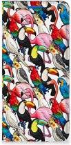 Telefoon Hoesje OPPO Reno6 5G Bookcover Case Birds