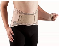 Super Ortho rugbrace met baleinen (Beige)
