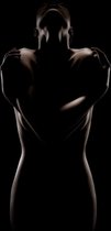 Body sculpture woman – 80cm x 120cm - Fotokunst op PlexiglasⓇ incl. certificaat & garantie.