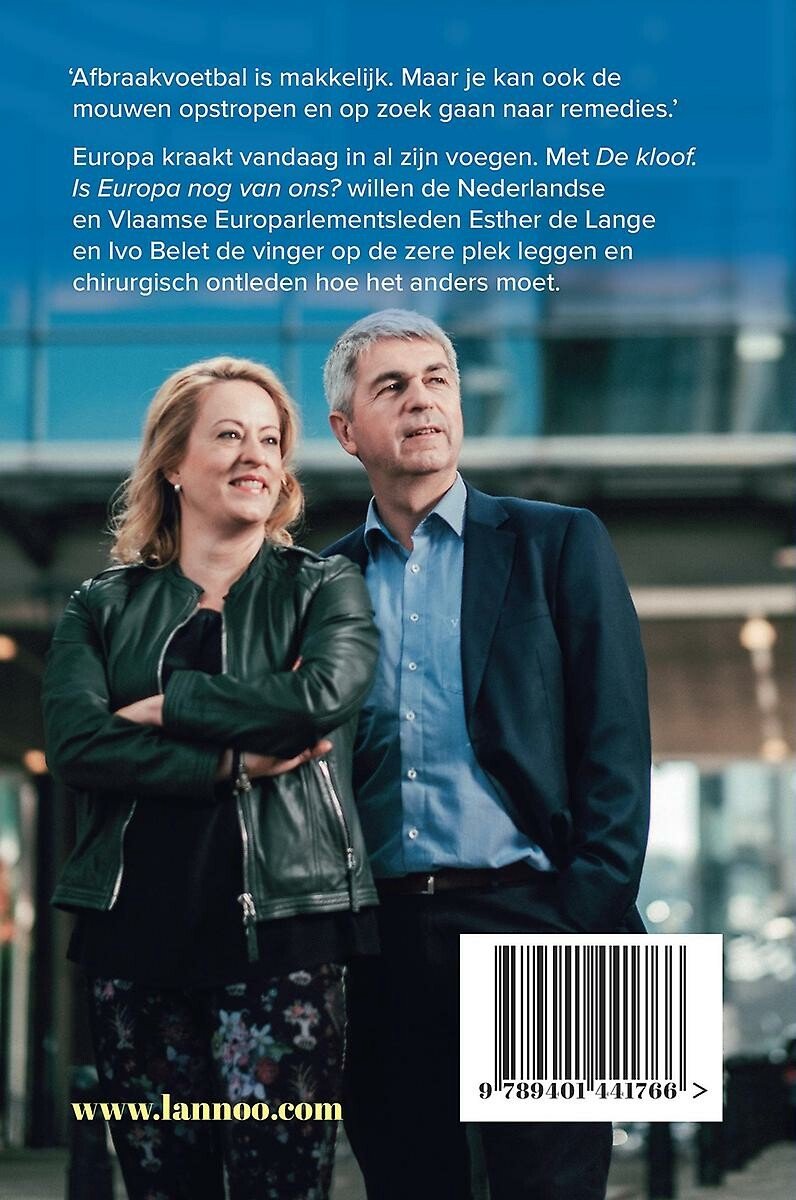 De kloof - back cover