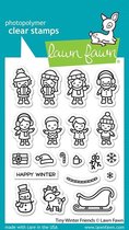 Tiny Winter Friends Clear Stamps (LF2678)