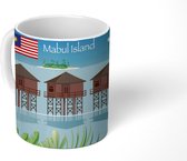 Mok - het eiland Sipadan - 350 ML - Beker