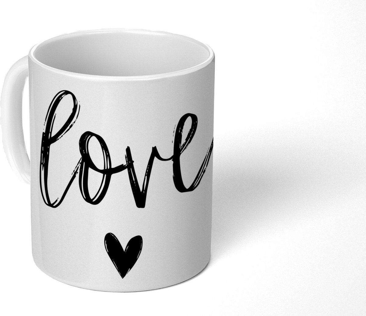 Mok - Koffiemok - Love - Quotes - Spreuken - Mokken - 350 ML - Beker - Koffiemokken - Theemok