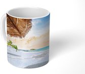 Mok - Strand - Parasol - Zee - Eiland - 350 ML - Beker