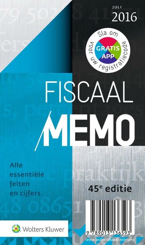 Fiscaal memo juli 2016 - cover