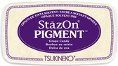 Tsukineko • StazOn pigment ink pad grape candy - stempelkussen paars inkt