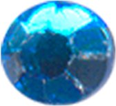 Vaessen Creative Hotfix - Deco glass crystals - 4mm x1000 - Blauw Zircon