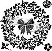 Hobbysjabloon - Template 30,5x30,5cm 30x30cm big wreath